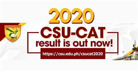 csu cat result|To all 2020 CSU .